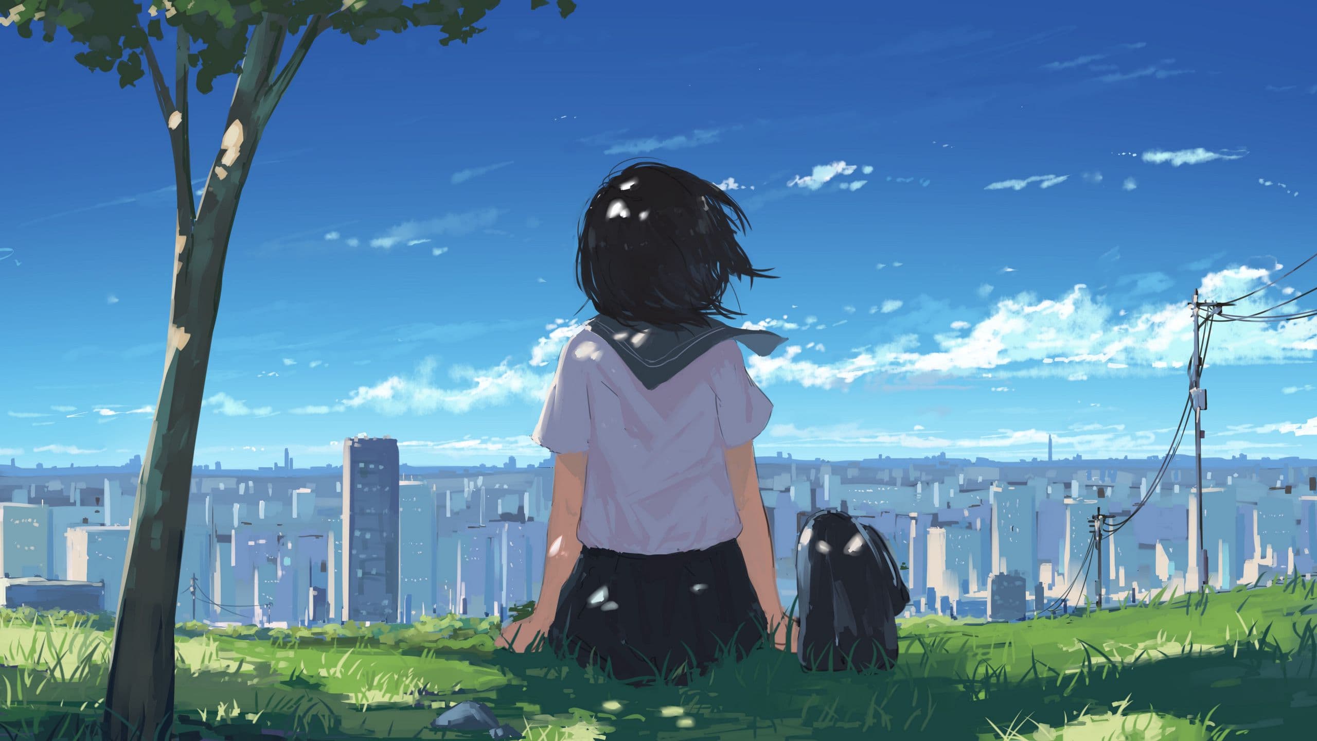 girl_grass_city_213102_2560x1440